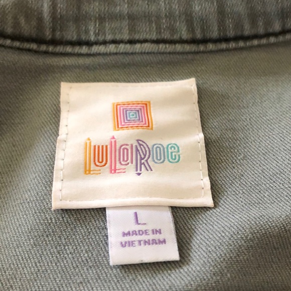 Lularoe Kenny denim jacket - Picture 9 of 11